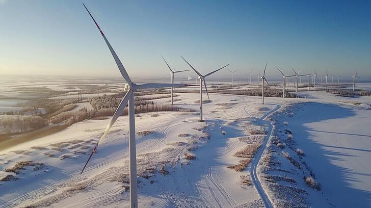 Saka Wind Power Plant, Latvia